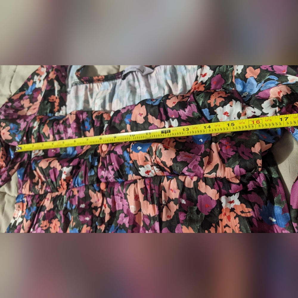 Floral SO Women's Top Size Large L - Picture 7 of 8